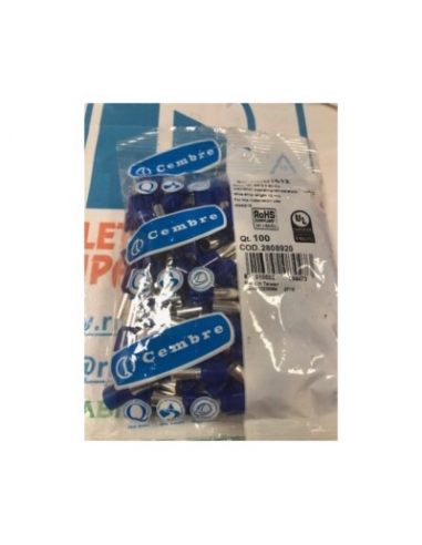 PKD-1612 TUBETTO ISOLATO 100pz PKD-1612 TUBETTO ISOLATO 100pz