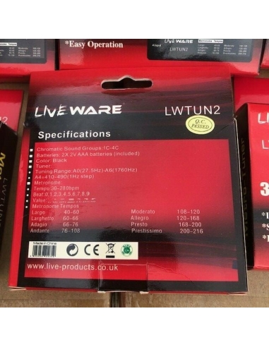 2 X Accordatore Metronomo Elettronico...