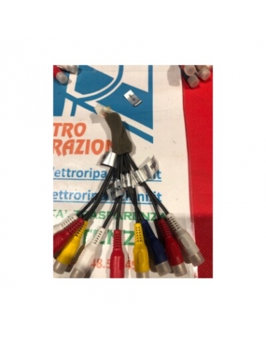 Connettori comandi volante e uscite...