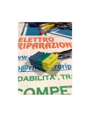 Connettori comandi volante e uscite...