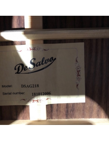 Chitarra Acustica Dreadnought DeSalvo... Chitarra Acustica Dreadnought DeSalvo...