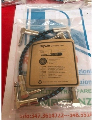 3 x Cavi Patch per Effetti... 3 x Cavi Patch per Effetti...