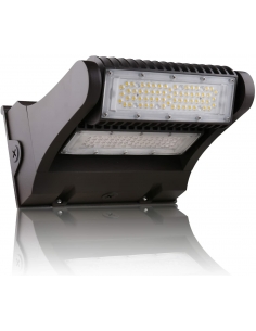 Lampada da parete rotante a...