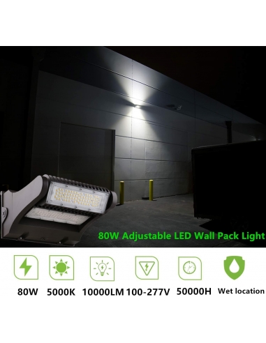 Lampada da parete rotante a LED da 80...