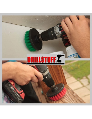 Spazzole trapano Drillstuff pulizia... Spazzole trapano Drillstuff pulizia...