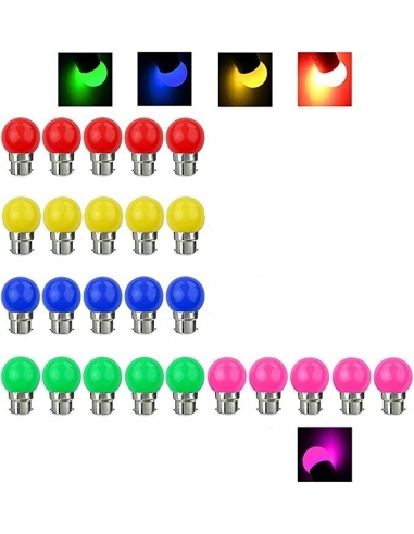 Lampadine Colorate LED Attacco B22... Lampadine Colorate LED Attacco B22...