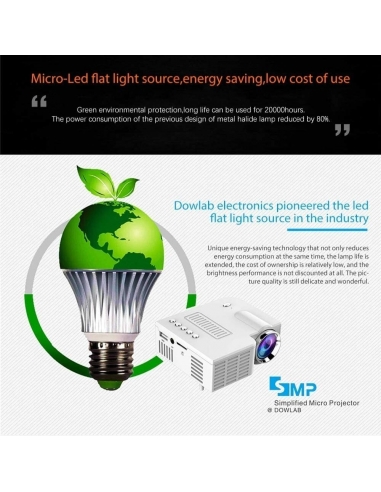 Mini Proiettore Portatile UC28C...