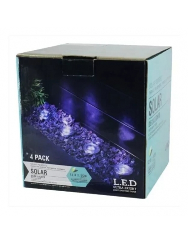 Confezione da 4 pezzi Lampada da...