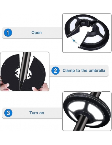 Lampada Led Per Ombrellone a batteria...