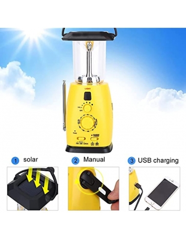 Bnineteenteam Luce da campeggio a LED...