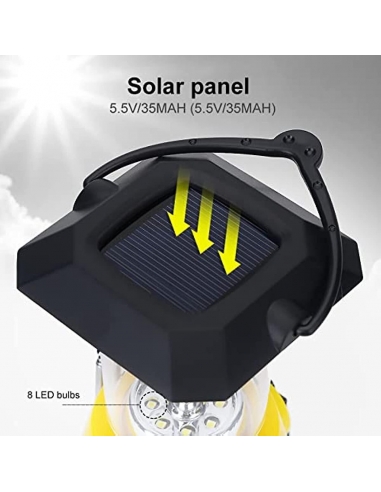 Bnineteenteam Luce da campeggio a LED...