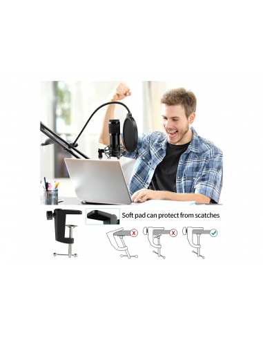 LifeBee Kit Microfono Condensatore... LifeBee Kit Microfono Condensatore...