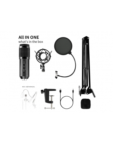 LifeBee Kit Microfono Condensatore... LifeBee Kit Microfono Condensatore...