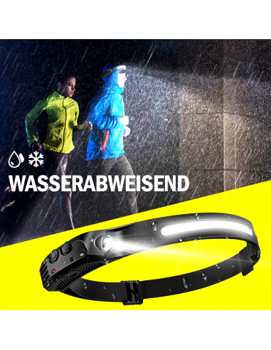 Lampada Frontale Torcia LED...