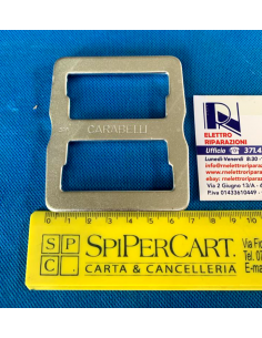 Fibbia Carabelli piatta in...