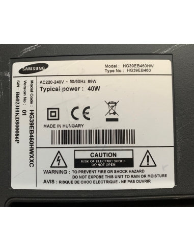 MAIN BOARD BN41-01974A per Samsung...