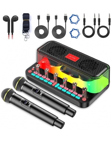 BeTIM c18 mixer + 2 microfoni per... BeTIM c18 mixer + 2 microfoni per...