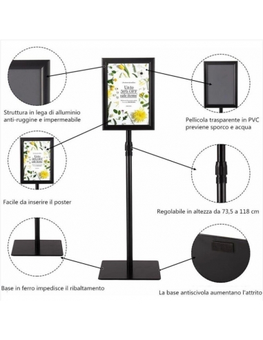 Poster Stand Espositore da Pavimento... Poster Stand Espositore da Pavimento...