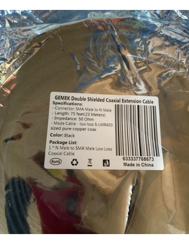 Cavo Rf prolunga coassiale bassa...