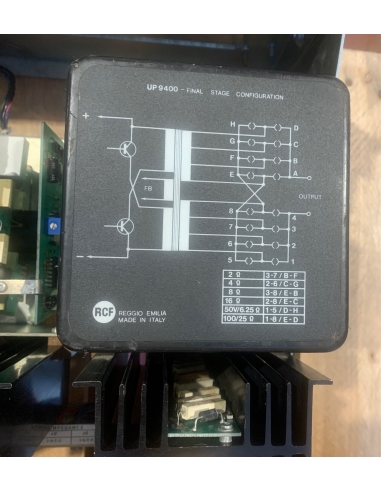 RCF UP9400 Amplificatore potenza 400W... RCF UP9400 Amplificatore potenza 400W...