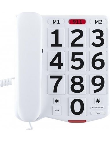 Big Button Phone Telefono con filo...