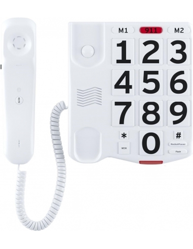 Big Button Phone Telefono con filo...