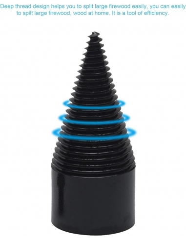 Spaccalegna ad alta velocità Punta...