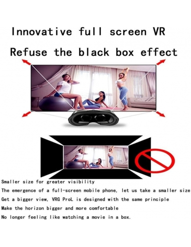 VRG Pro occhiali 3D schermo intero...