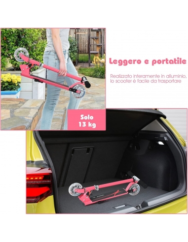 Honkid Monopattino Bambini Spinta...