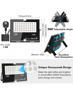 Faretto LED da Esterno RGB... 2