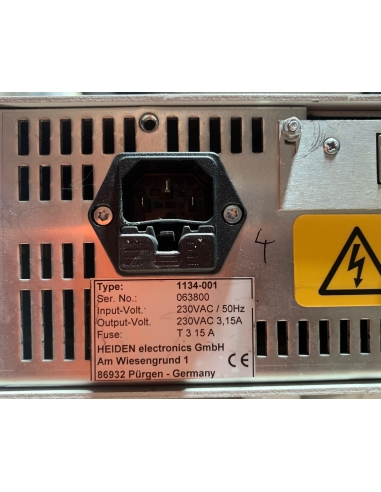 Alimentatore HEIDEN 1134-001 DC POWER... Alimentatore HEIDEN 1134-001 DC POWER...