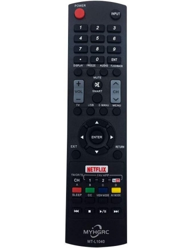 MYHGRC Telecomando SHARP universale... MYHGRC Telecomando SHARP universale...