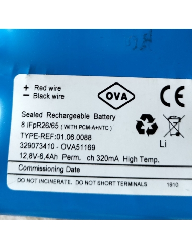 OVA SCHNEIDER 51169 12,8V 6,4Ah...