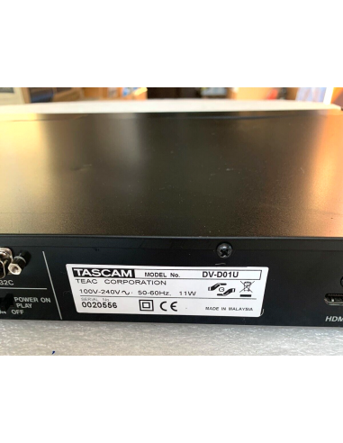 Tascam DV-D01U Lettore DVD montabile...