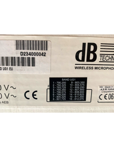 ANTENNA TRASMETTITORE Audio dB... ANTENNA TRASMETTITORE Audio dB...