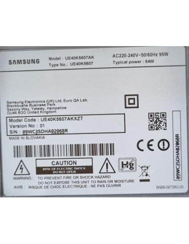 BN44-00871A SCHEDA ALIMENTAZIONE per...