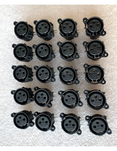 Kit 20 NEUTRIK NC3FAHL-0 Cannon XLR... Kit 20 NEUTRIK NC3FAHL-0 Cannon XLR...
