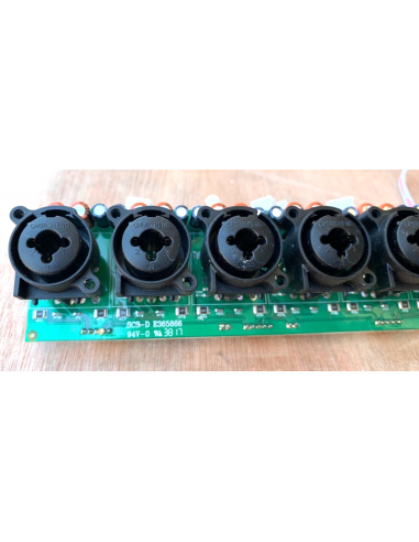 Scheda Ingressi Mixer RCF Connettori... Scheda Ingressi Mixer RCF Connettori...
