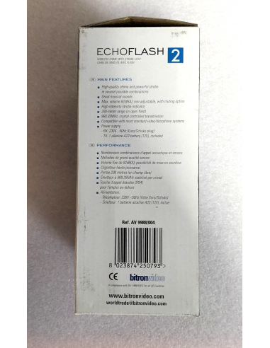 BITRON VIDEO ECHOFLASH AV9988/004... BITRON VIDEO ECHOFLASH AV9988/004...