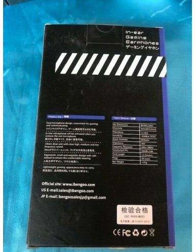 BENGOO G16 cuffie in ear per computer...