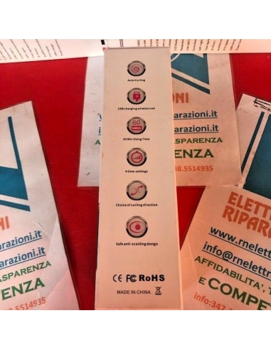 Arricciacapelli Automatico Cordless...
