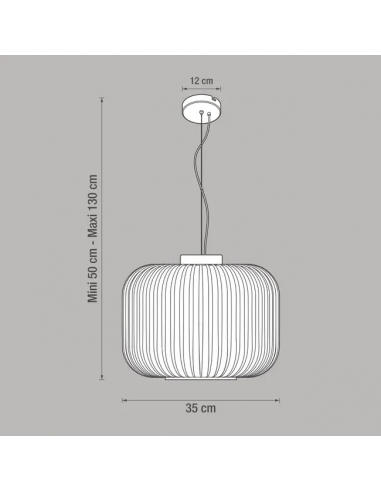 INSPIRE BELLUNA Lampadario Moderno...