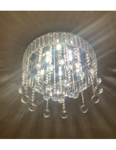 Lampadario di cristallo 6 luci G9... Lampadario di cristallo 6 luci G9...