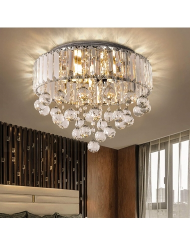 Lampadario di cristallo 6 luci G9... Lampadario di cristallo 6 luci G9...