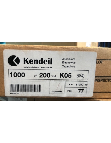 2 x 1000uF 200V Condensatore...