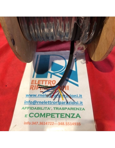 Cavo multipolare in pvc sez. 8x2 mmq...