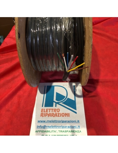 Cavo multipolare in pvc sez. 8x2 mmq...