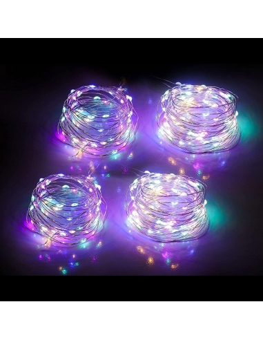 Led Stringa Luci Batteria 5m 50 Led...