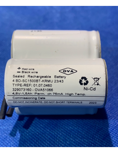 Batteria di ricambio per lampada...