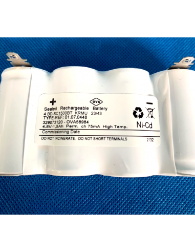 Batteria di ricambio per lampada...